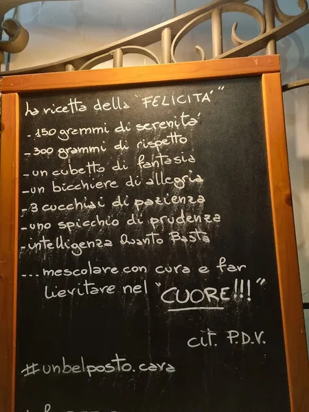 menu 0 of Un bel posto