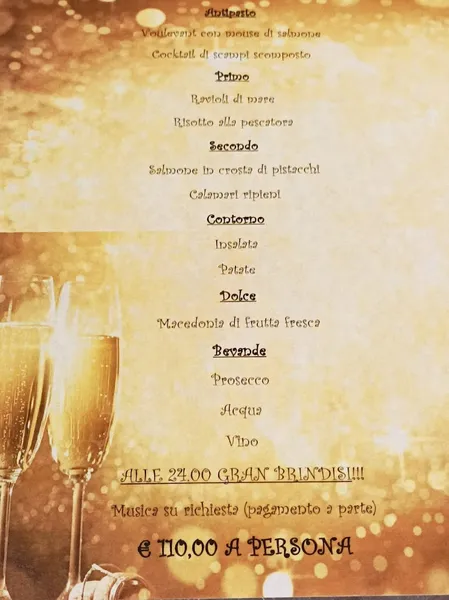 menu 0 of L'Oasi Del Gusto Pucci