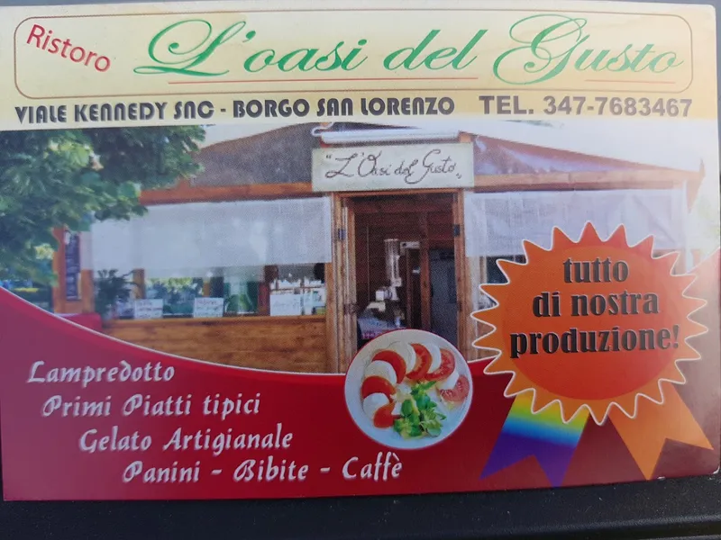 menu 2 of L'Oasi Del Gusto Pucci