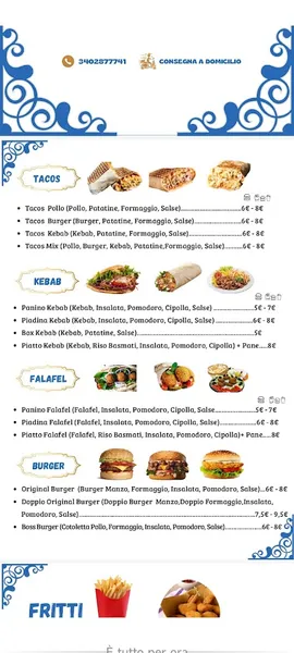 menu 2 of Casablanca