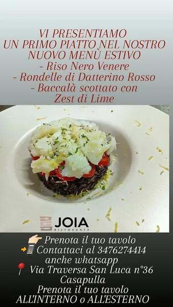 menu 2 of Joia Ristorante