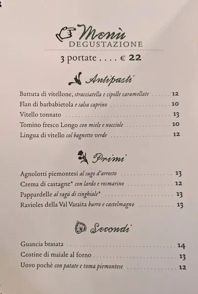 menu 0 of Da Frasca