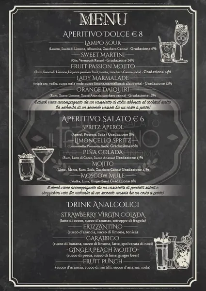 menu 0 of Il Fagottino Dolce o Salato