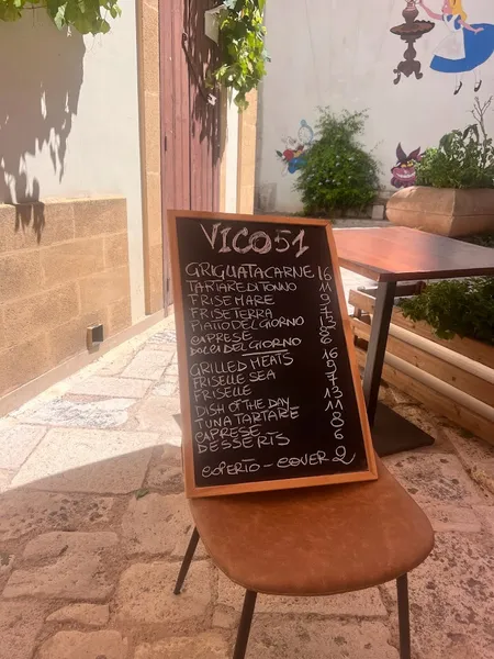 menu 1 of Vico51 bar&cucina