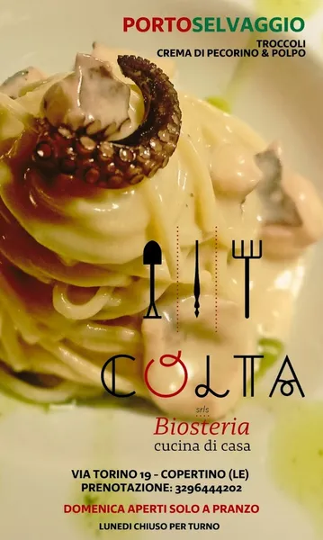 menu 1 of COLTA