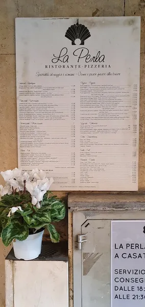 menu 2 of Ristorante Trattoria LA PERLA