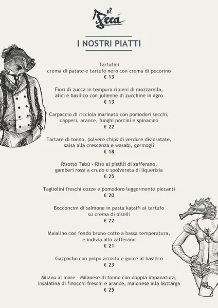 menu 0 of El Pecà