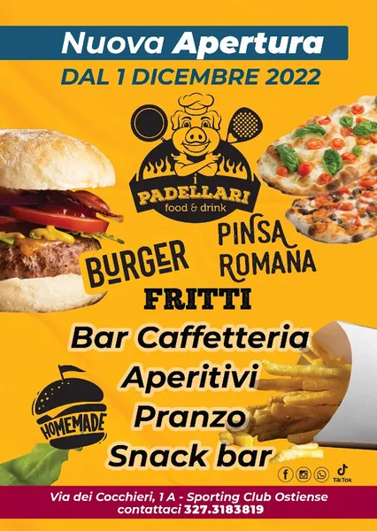 menu 2 of I Padellari - Ristorante Roma Ostiense