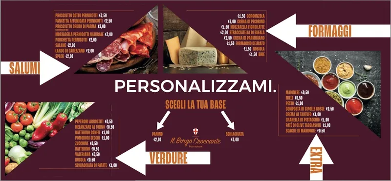 menu 1 of Il Borgo Croccante