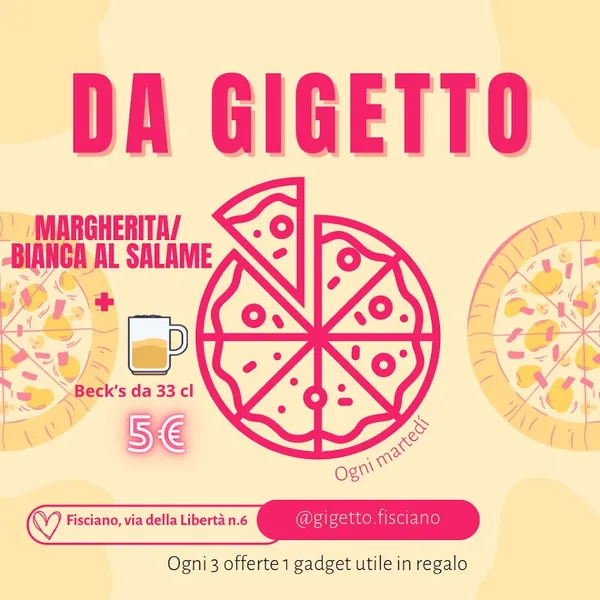 menu 0 of Gigetto