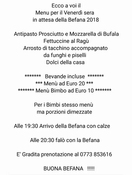 menu 0 of Azienda Agricola e Caseificio Tenuta Mesa S.r.l.