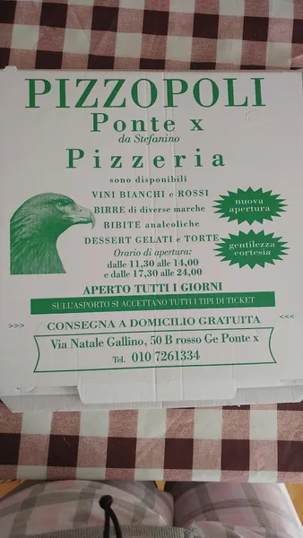 menu 0 of Pizzopoli Manca Stefano