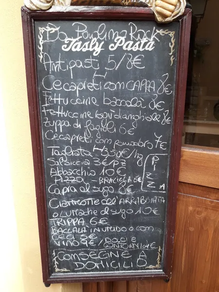 menu 1 of Sonnino Food Museum