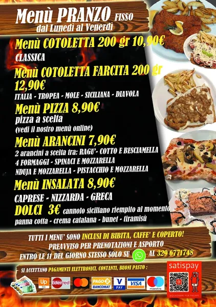 menu 0 of Fratelli della Cotoletta