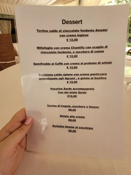 menu 1 of Antica Hostaria Cavallino