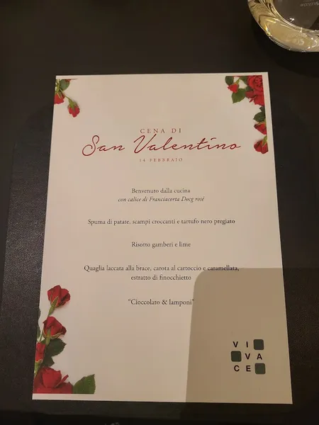 menu 1 of Ristorante Vivace Brescia