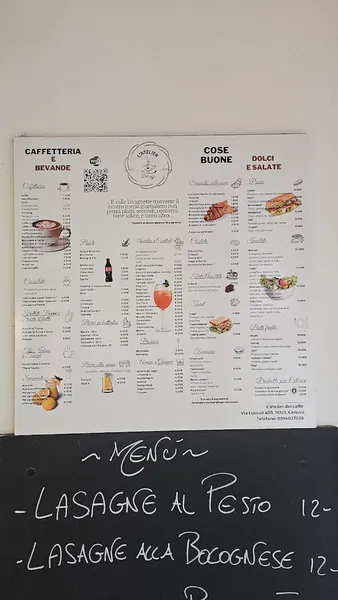 menu 1 of L'atelier del Caffè