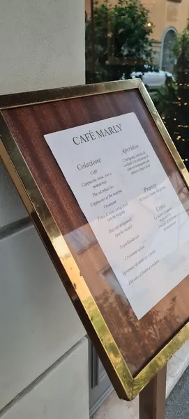 menu 0 of Café Marly