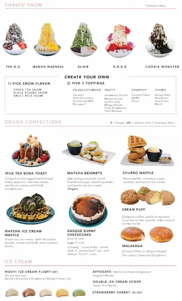 menu 0 of Grace Street Coffee & Desserts