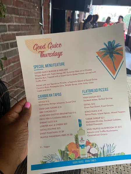 menu 2 of Kokomo Caribbean Restaurant