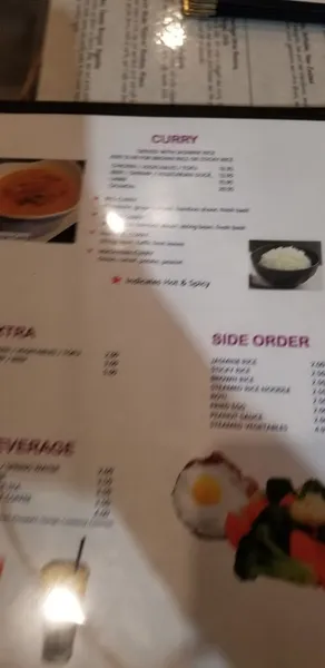 menu 2 of Peak Thai