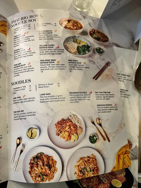 menu 1 of Little Thai Kitchen