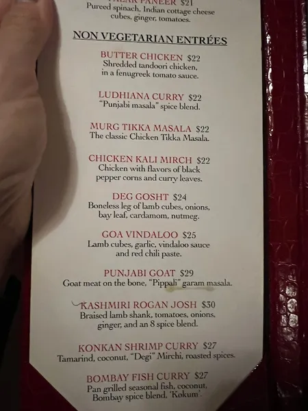 menu 2 of Pippali