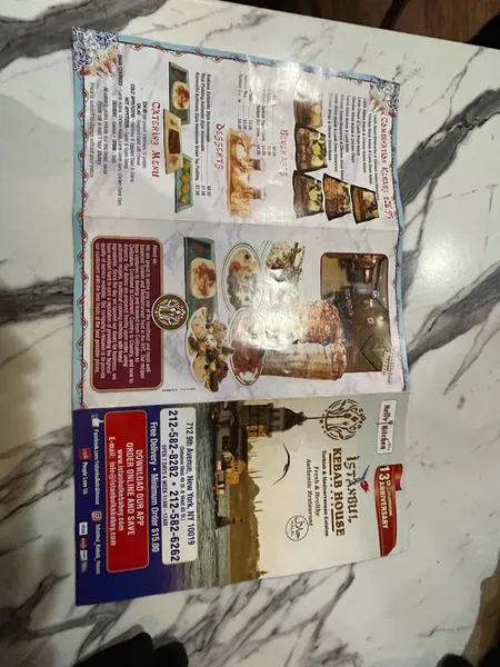 menu 1 of Istanbul Kebab House