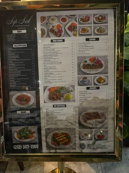 menu 2 of SipSak