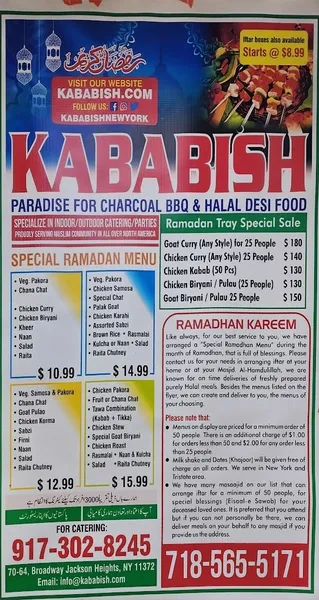 menu 0 of Kababish