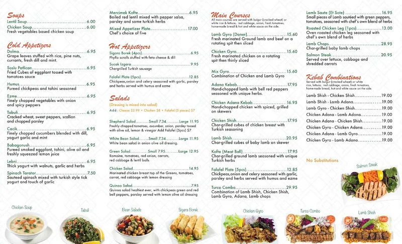 menu 1 of Turco Mediterranean Grill