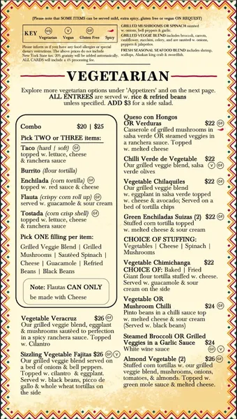 menu 1 of Mamasita Bar & Grill