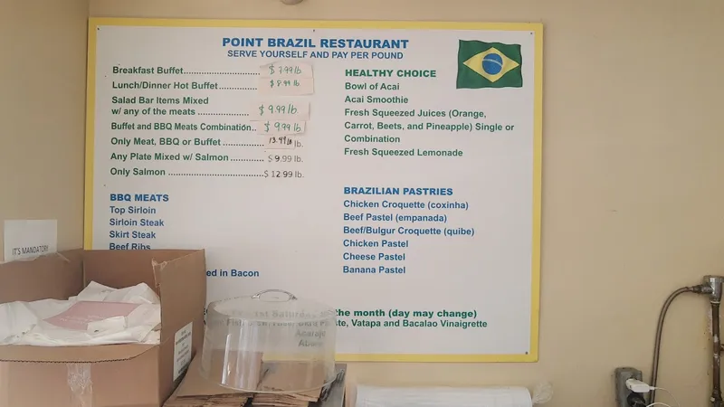 menu 0 of Point Brazil