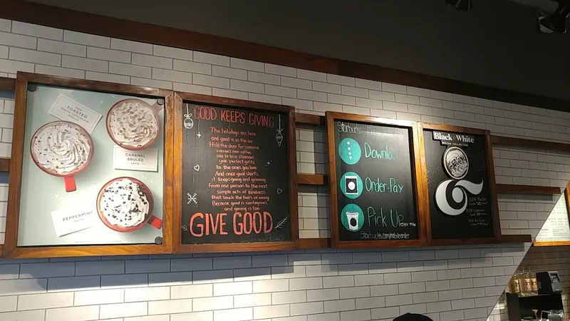 menu 2 of Starbucks