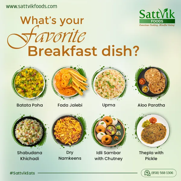 menu 1 of Sattvik Foods