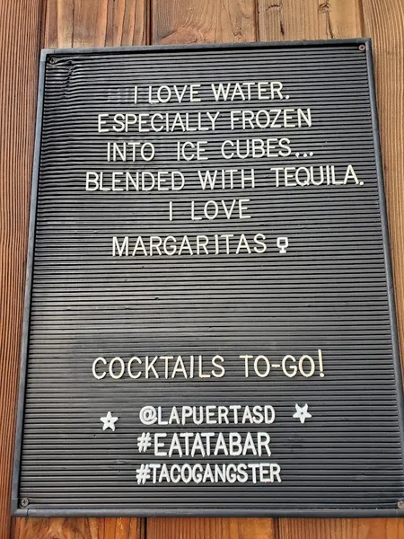 menu 0 of La Puerta