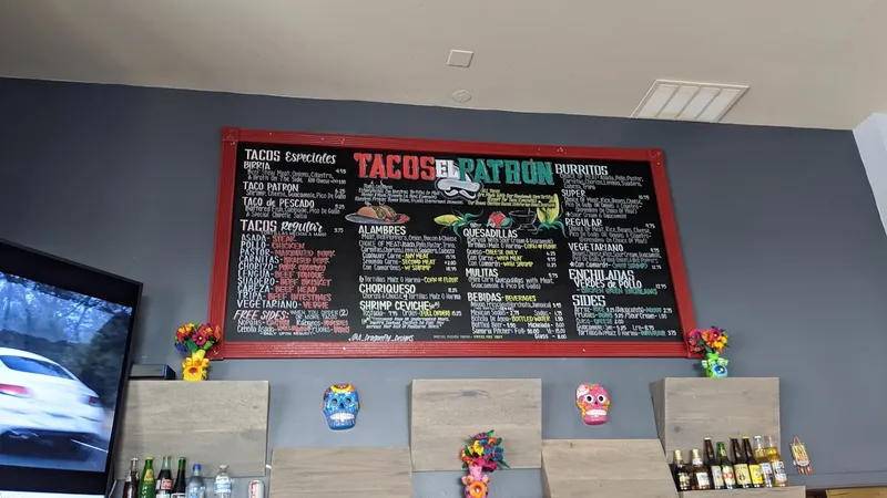 menu 0 of Tacos El Patron