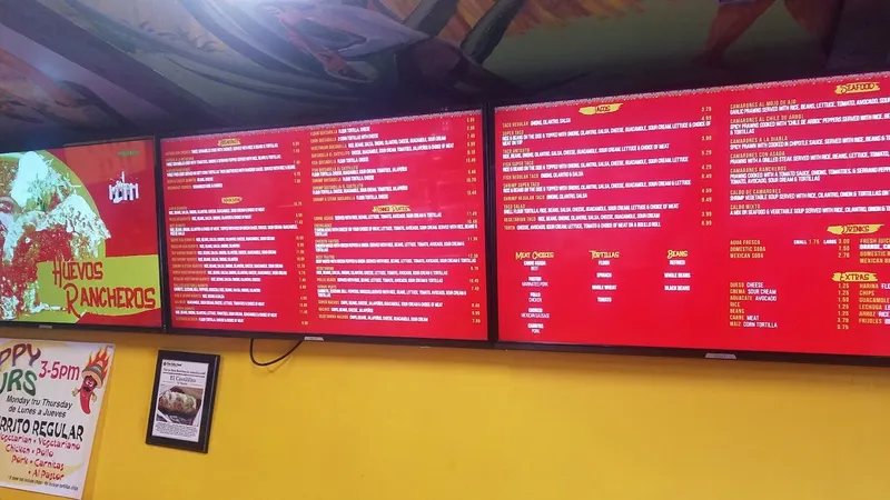 menu 0 of New Castillito Taqueria