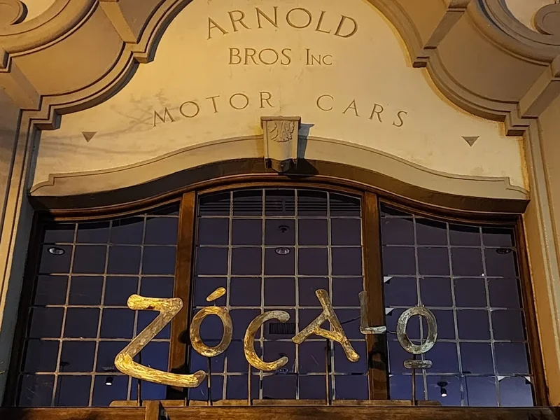 menu 1 of Zócalo Restaurant