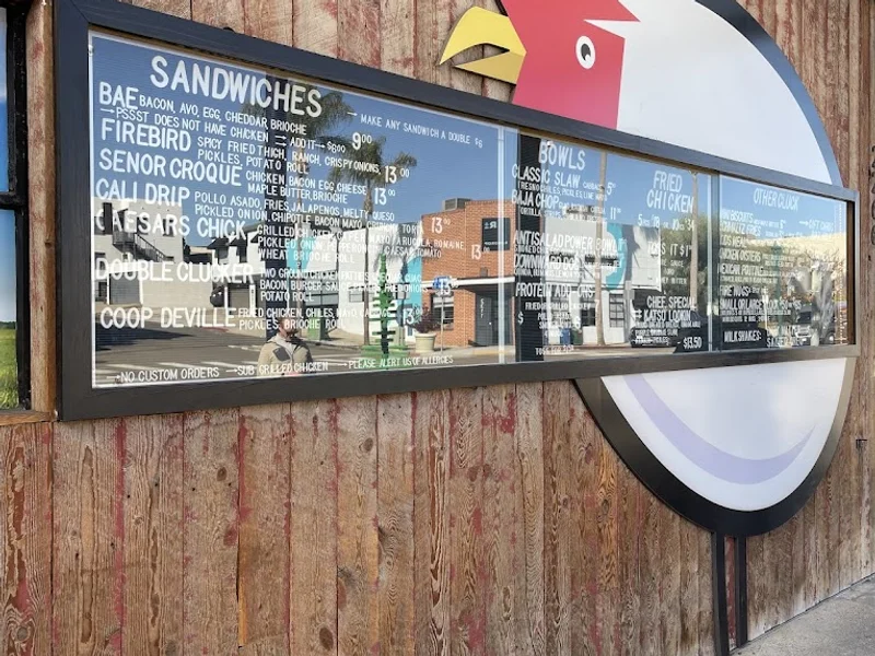 menu 2 of The Crack Shack - Little Italy