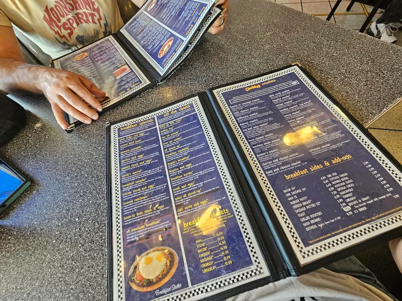 menu 1 of Chubby's Diner