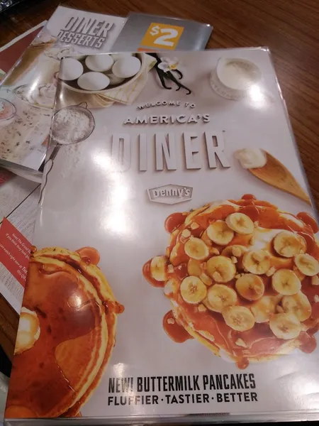 menu 2 of Denny's