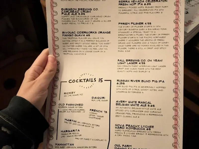 menu 2 of Neighborhood