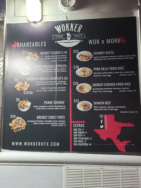 menu 0 of Wokker