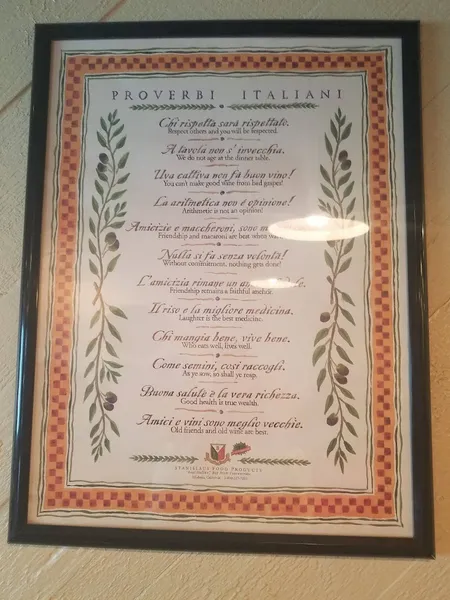 menu 1 of Collina's Italian Cafe