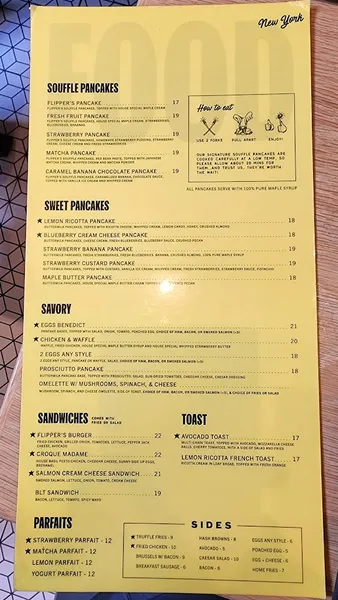 menu 0 of Flipper's