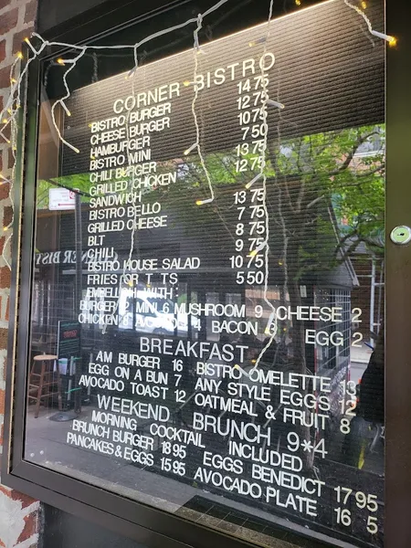 menu 2 of Corner Bistro