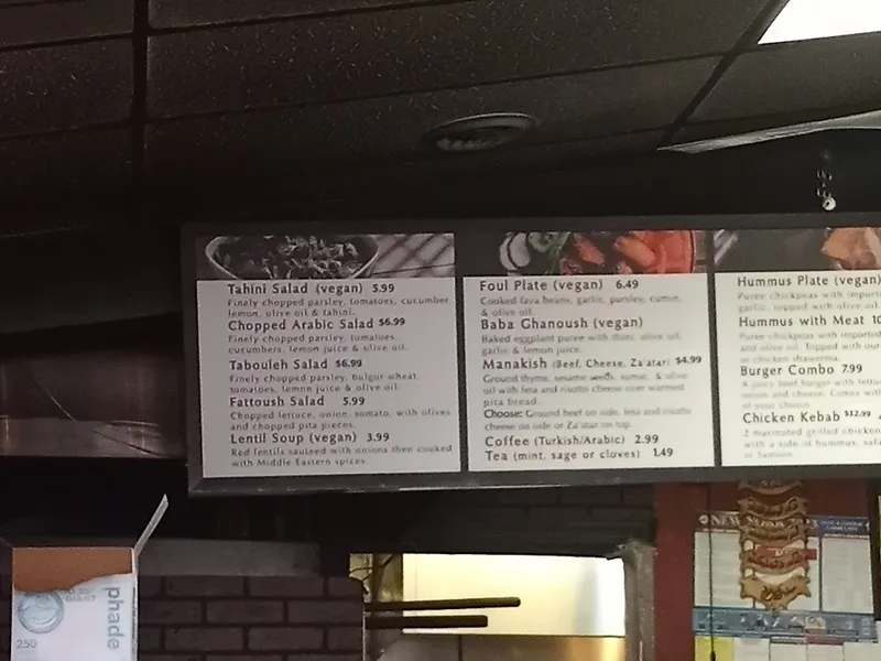 menu of Hertel Bakery & cafe