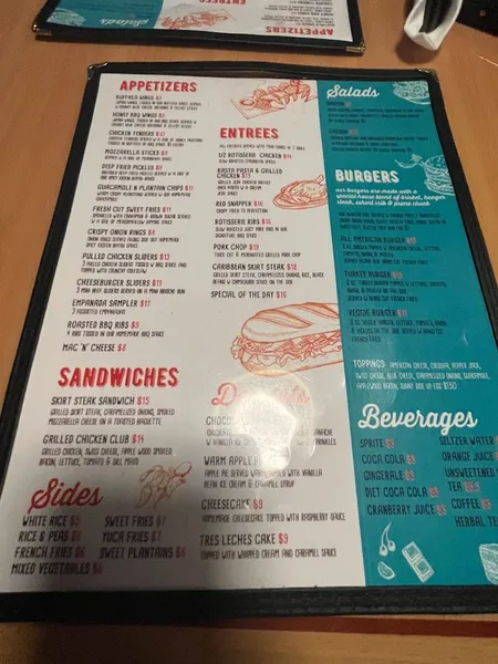 menu of Woodzzy Bar & Restaurant