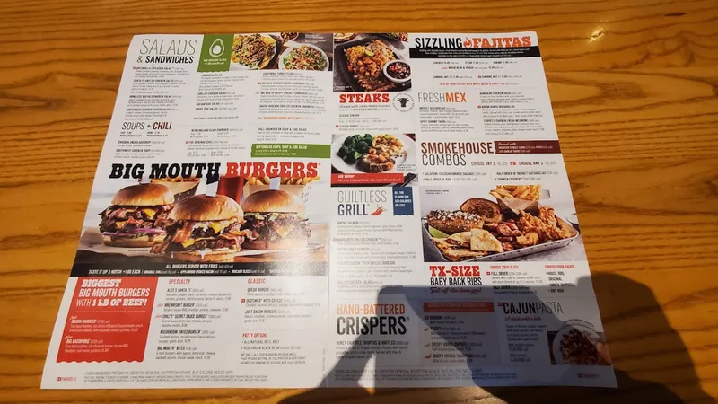 Menu Chili's Grill & Bar